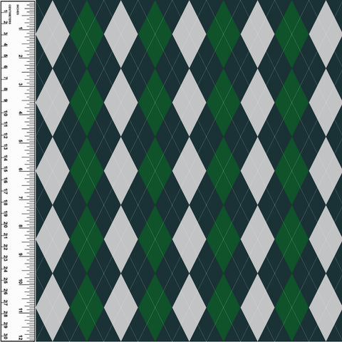 PREORDER Argyle Green & Gray