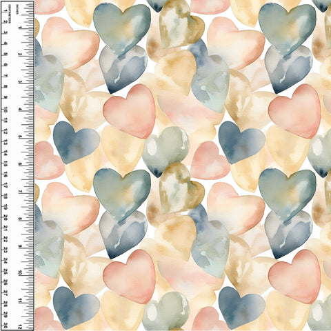 PREORDER Beach Sunset Hearts