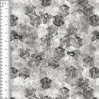 Remnant Bees Honeycomb White 18” Squish