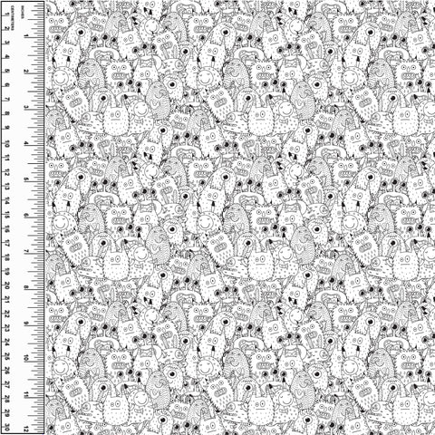 PREORDER Colouring Monsters Small Scale