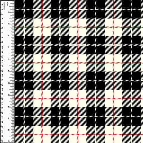 PREORDER Cream Tartan Plaid