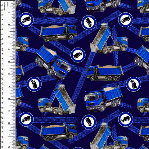 PREORDER Dump Trucks Blue