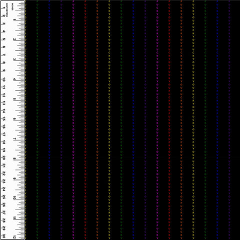 PREORDER Eff You Pinstripe Rainbow