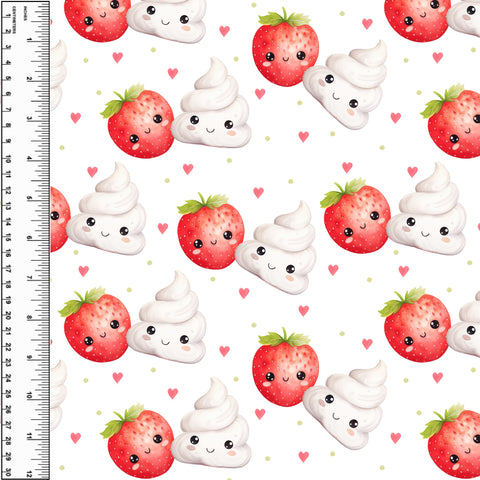 PREORDER Food Pairs Strawberry Whipped Cream