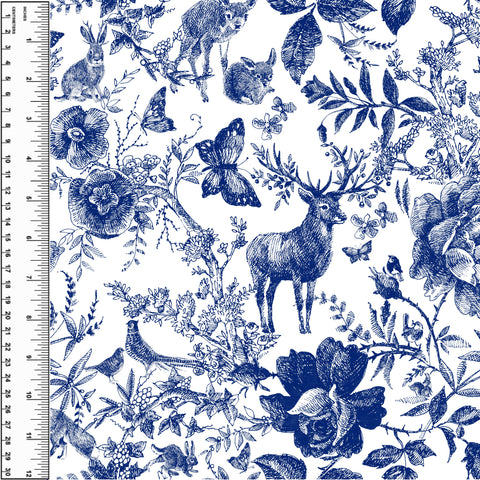 PREORDER Forest Floral Blue