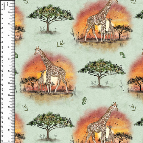 PREORDER Giraffe Mama Sage