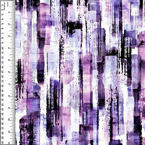 PREORDER Grunge Purple Brushstrokes