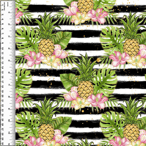 PREORDER Hibiscus Pineapple Stripe