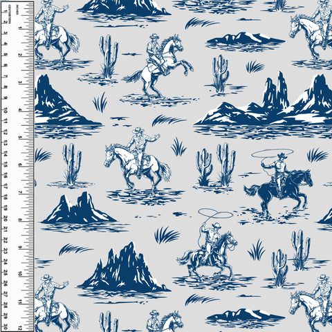 PREORDER Horseback Ride Blue