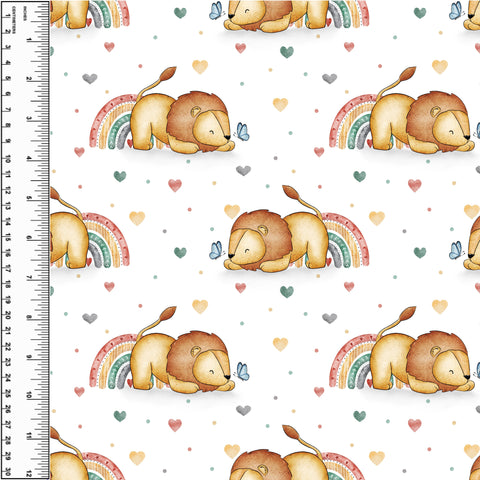 PREORDER Lion Playful Rainbow