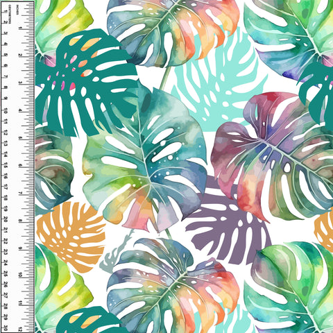 PREORDER Monstera Pastel Rainbow