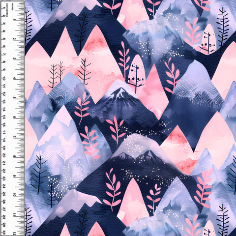 PREORDER Mountain Sprigs Pink & Purple