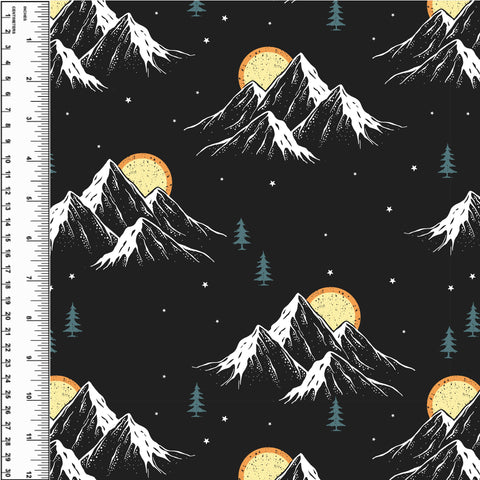 PREORDER Mountain Sunset Trees