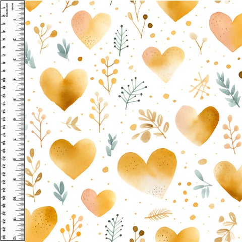 PREORDER Petit Bisous Hearts Golden