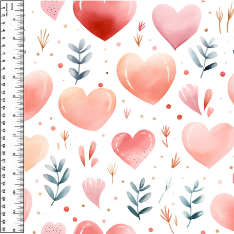 PREORDER Petit Bisous Hearts Pink