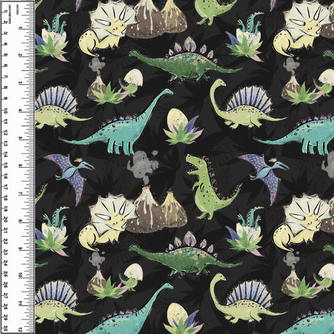 PREORDER Prehistoric Dinosaurs on Grey