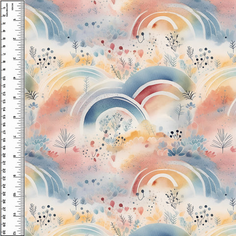 PREORDER Rainbow Speckled Floral