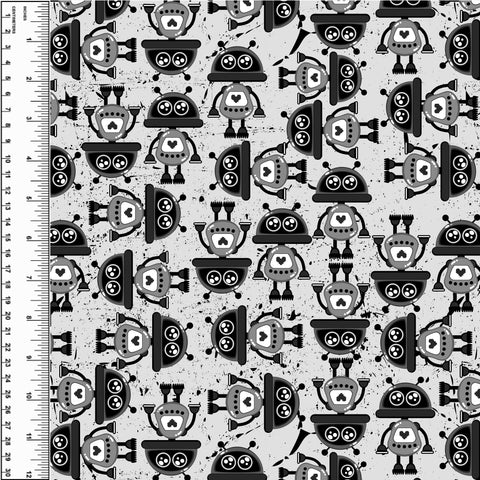 PREORDER Robots Greyscale