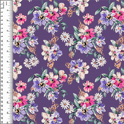 PREORDER Sketched Grape Floral