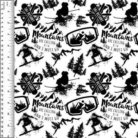 PREORDER Ski Resort Mountain