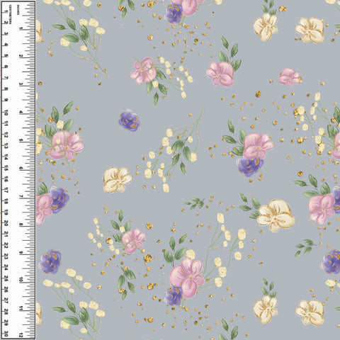 PREORDER Sleepy Floral Grey