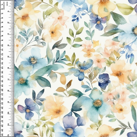 PREORDER Springtime Watercolour Teal