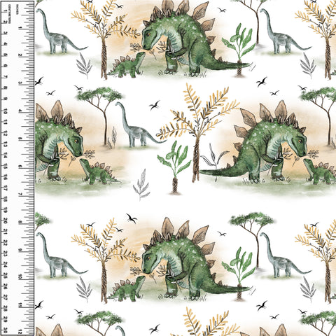 PREORDER Stegosaurus Family White
