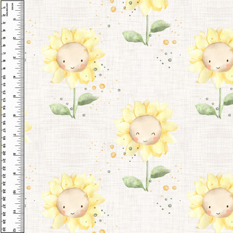 PREORDER Sunflowers Linen