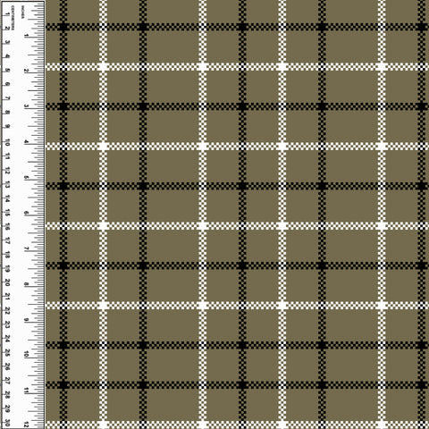 PREORDER Tattersall Olive Plaid Grid