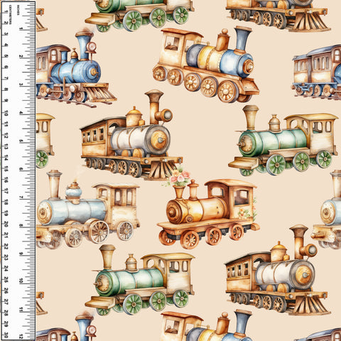 Remnant Vintage Steam Trains 15” Squish
