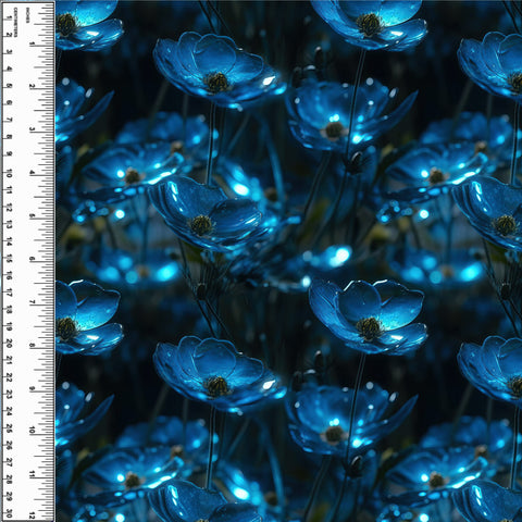 PREORDER Waterglass Blue Floral