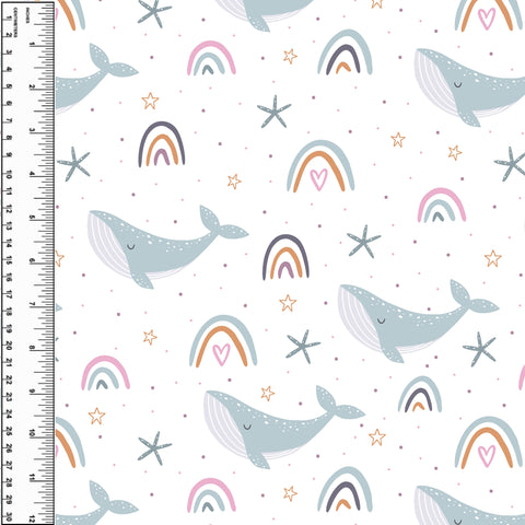 PREORDER Whales Rainbow