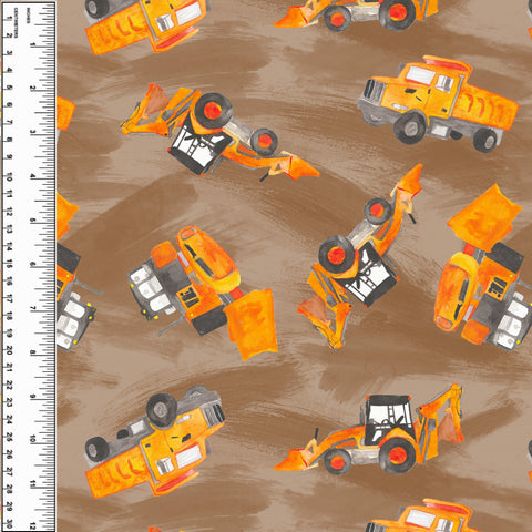 PREORDER Brush Stroke Construction Trucks