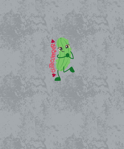 Cutecumber Grey Woven Cotton Panel Child