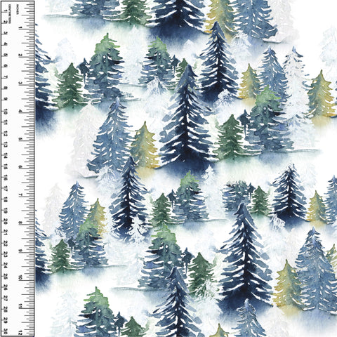 PREORDER Moody Blue Green Trees