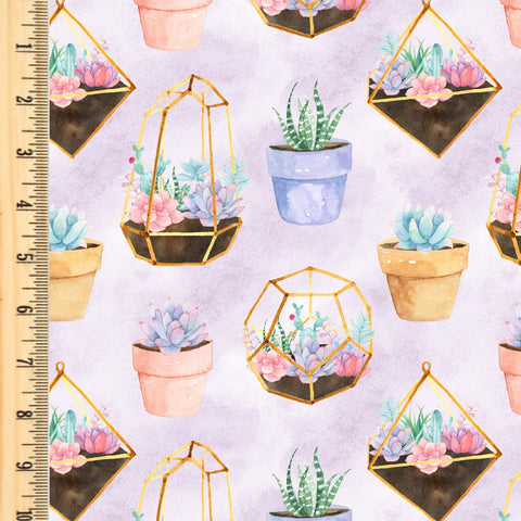 Painted Succulents Waffle