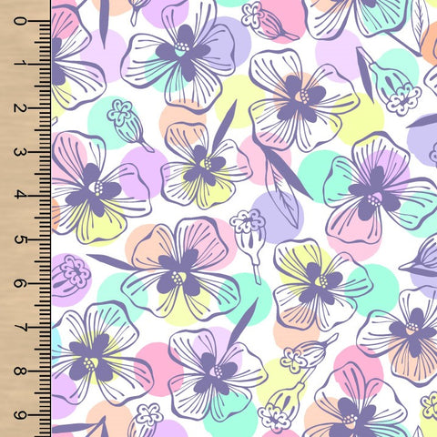 PREORDER Pastel Polka Floral