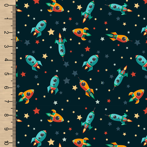 PREORDER Rockets & Space Blue