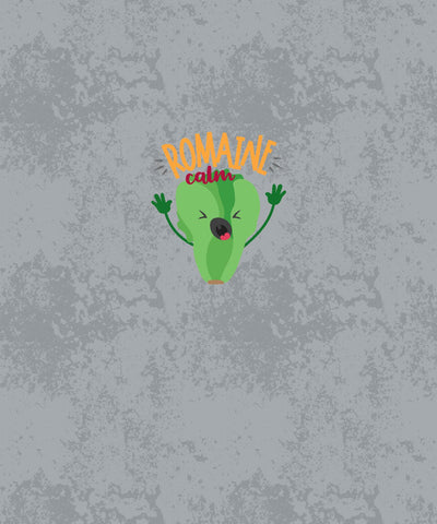 Romaine Calm Grey Bamboo French Terry Panel Adult