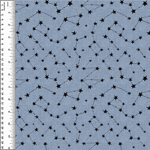 PREORDER Stars Line Art Prairie Blue