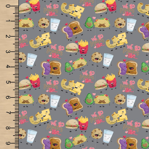 PREORDER WGTL Food Pairs Grey Small Scale