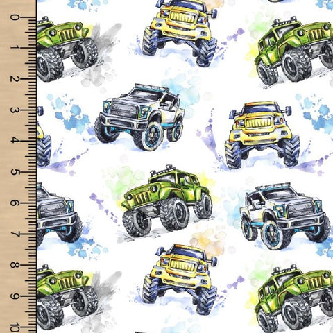 PREORDER Watercolour Trucks