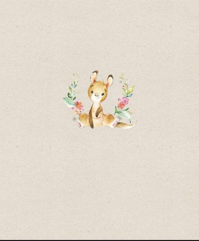 Kangaroo Bamboo French Terry Panel Child