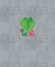 Kale No Grey Bamboo Spandex Panel Adult