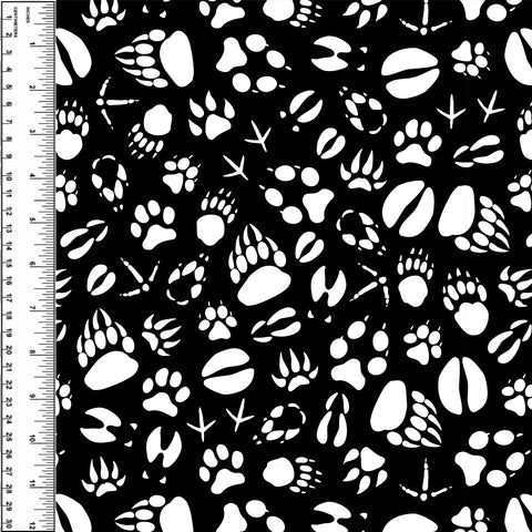 Animal Tracks Squish 54" Wide