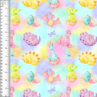 Remnant Be A Dinosaur 38" Cotton French Terry