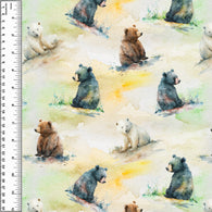 PREORDER Bears Brushed Watercolour