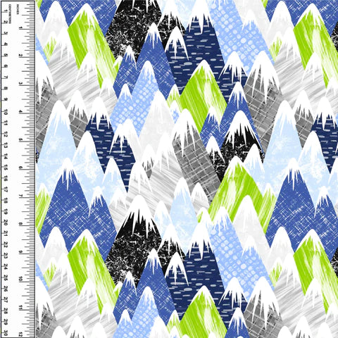 Blueberry Mountains Squish 54" Wide