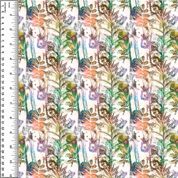Bokeh Floral SS Woven Cotton