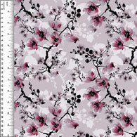 Remnant Branched Floral 19” Woven Cotton